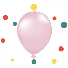 Baby Roze Ballonnen 30cm 12"  50 stuks | Feestelijk Verpakt