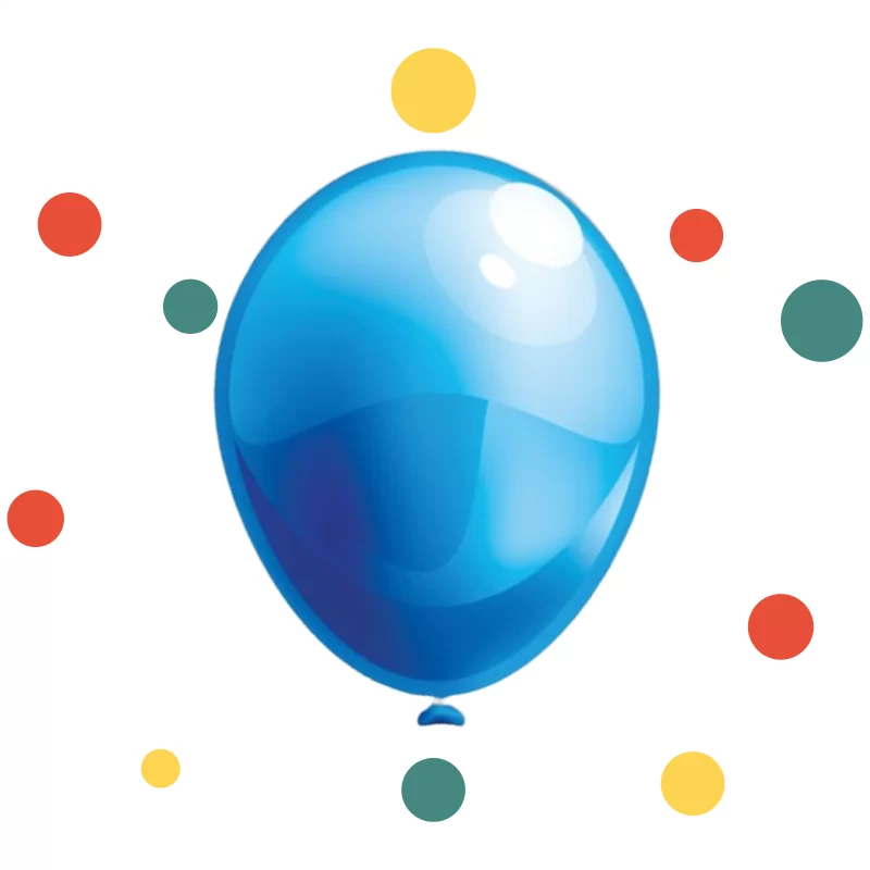 Parel blauwe Ballonnen 30cm 12"  50 stuks | Feestelijk Verpakt