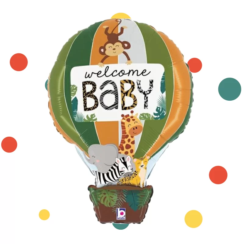 Folieballon welcome baby | Feestelijk Verpakt